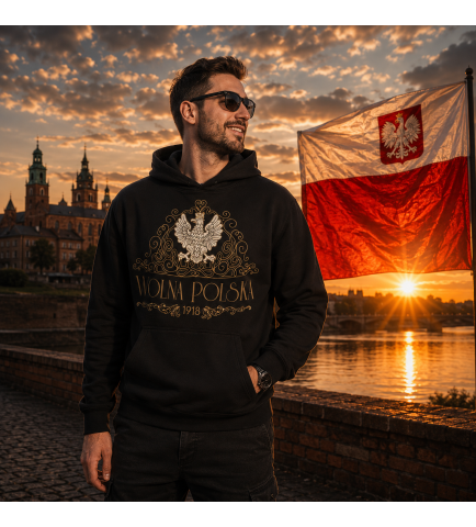 Bluza z kapturem  WOLNA POLSKA